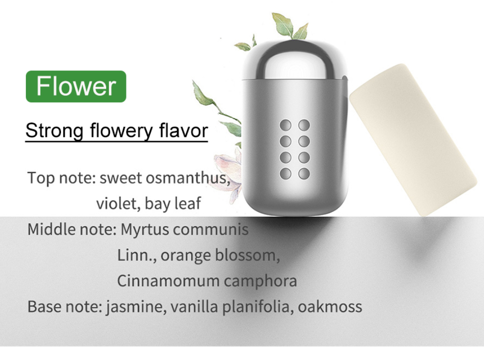 ScentFrame Flower scent variant with sweet osmanthus, violet, and jasmine notes